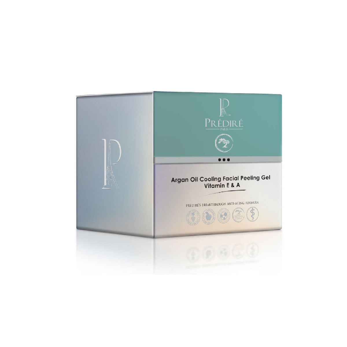 Argan Oil Cooling Facial Peeling Gel Vitamin E & A Prédiré Paris Mexico