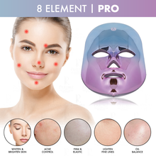 8 ELEMENT PRO | Multi-Purpose Skin Care LED Mask | Cordless New Generation - Factory Direct | New Product | No Box