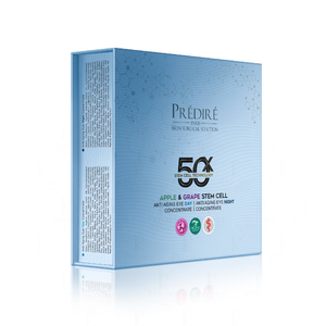 Concentrado Antiedad de Ojos con Células Madre de Manzana y Uva Día y Noche 50X con Infusor para el Cuidado de la Piel