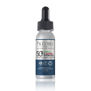50x Células Madre de Manzana y Uva Concentración Antienvejecimiento para la Noche de los Ojos - 1.0 oz