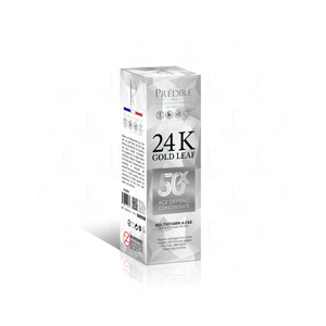 Concentrado Antiedad con Hoja de Oro 24K 50x | Multi-Vitaminas A, C y E con Potenciador de Retinol y Colágeno