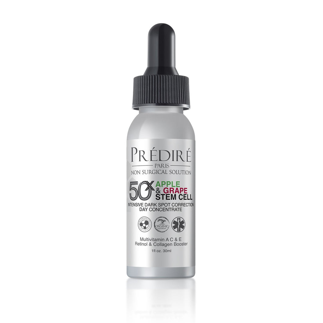 50x Células Madre de Manzana y Uva Intensivo de Corrección de Manchas Oscuras Concentración de Día - 1.0 oz