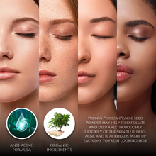 Gel Exfoliante Facial de Aceite de Argán con Vitaminas E y A