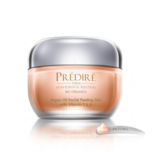 Gel Exfoliante Facial de Aceite de Argán con Vitaminas E y A