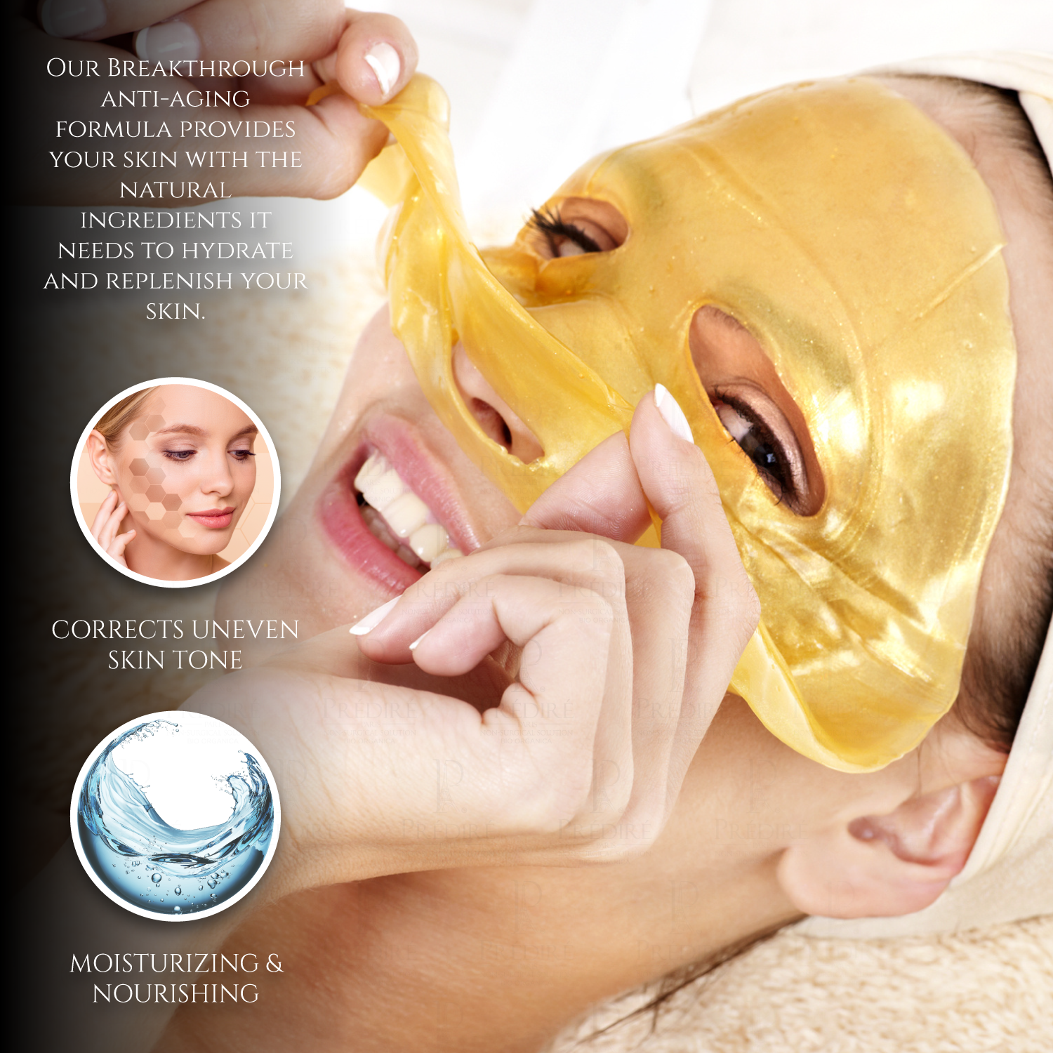 Our breakthrough anti-aging masks have been designed to provide