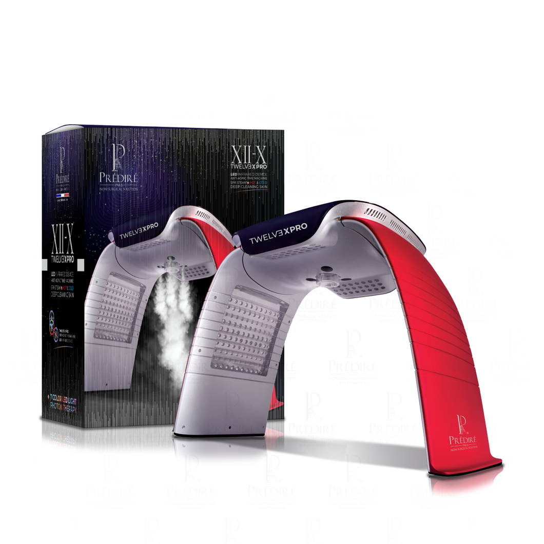 Dispositivo de Vapor Frío y Caliente 12X PRO / Máquina del Tiempo Antiedad / Dispositivo para el Tratamiento de la Piel y Terapia Ligera de Rejuvenecimiento /EDICIÓN LIMITADA