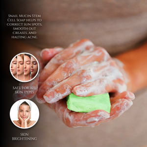 Snail Mucin Stem Cell Soap | Extreme Hygiene Anti-Bacterial Soap