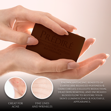 Anti-Aging & Anti-Bacterial Cold Process Detoxifying Coffee Soap | with Vitamin B3