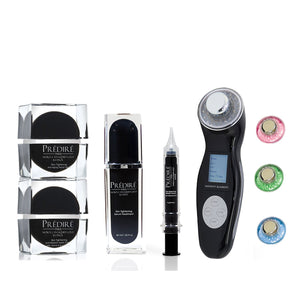 Skin Tightening Anti-Aging Collection with Infinity Element Ultrasonic 3X LED Skin Care Essential
