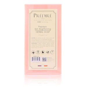 Papaya Skin Brightening Herbal Soap 175G  Infused with CBD oil