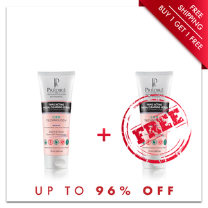 Triple Action Facial Scrub (Infused) - 75ml | BOGO Bundle