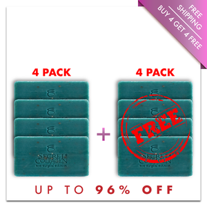 Skin Tightening Soap with Eucalyptus 175g (4 Pack Bundle) | BOGO Bundle