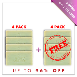 Rosemary Mint with Retinol and Collagen Soap 175g (4 Pack Bundle) | BOGO Bundle