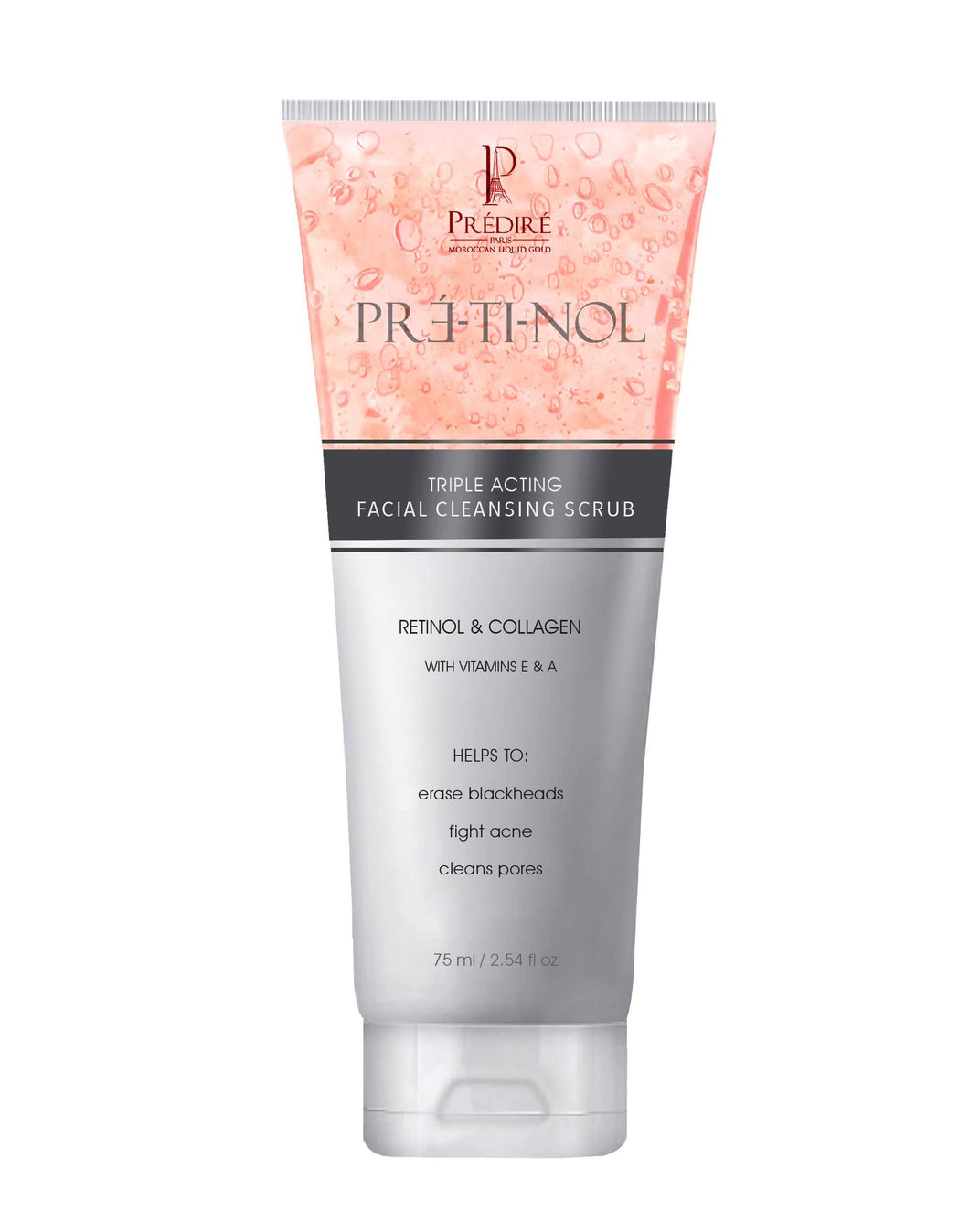 Pretinol Triple Acting Facial Cleansing Scrub
